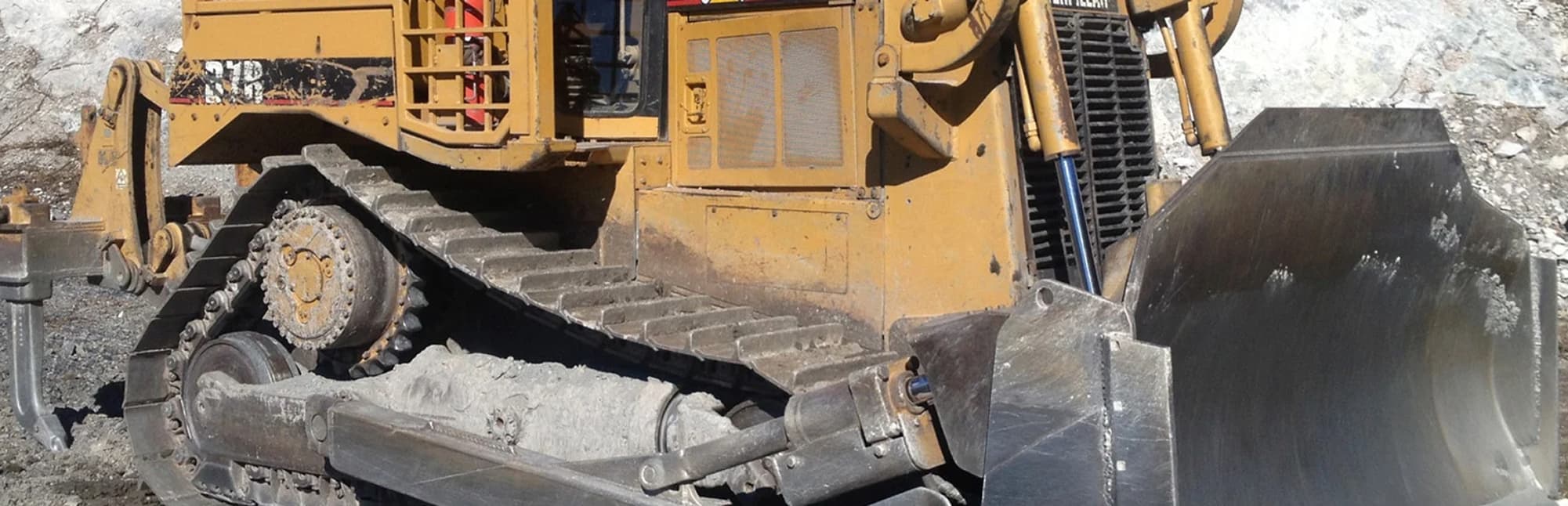 CAT equipment working