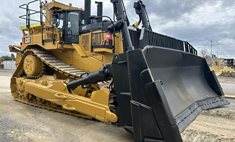 yellow dozer
