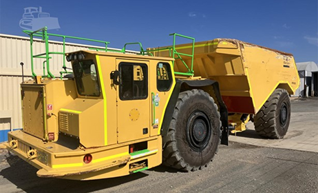 Yellow Dump Truck