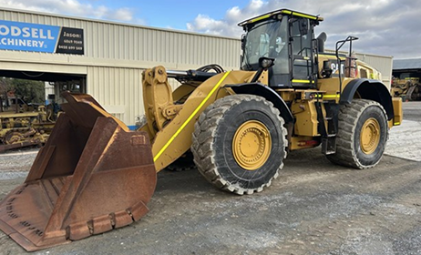 Yellow Wheel Loader